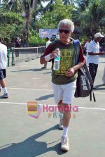 Naseeruddin Shah at GVK all Indian senior tennis event in  Andheri on 8th Nov 2009(3).JPG